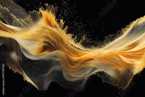 viral music trend visualized as fast moving sound wave