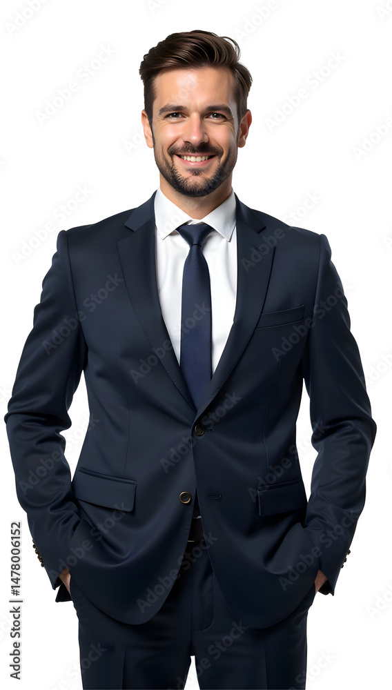Portrait Of Young Smiling Businessman Isolated on transparent background, Businessman PNG Portrait Of Young Smiling Businessman Isolated on transparent background, Businessman PNG