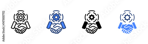 Alliance icon sheet multiple style collection