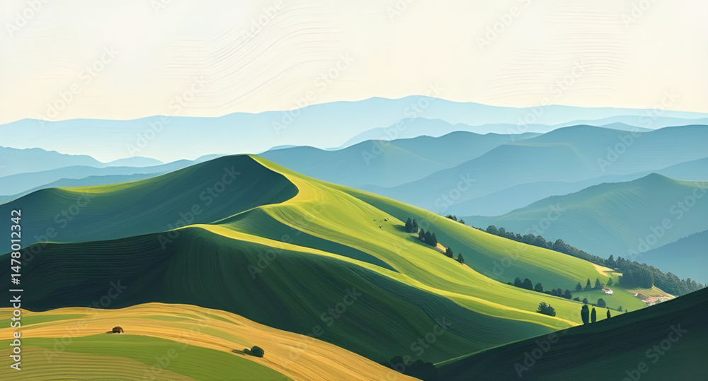 mountain background