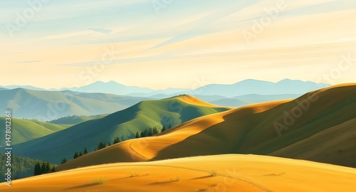 mountain background