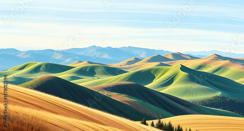 mountain background