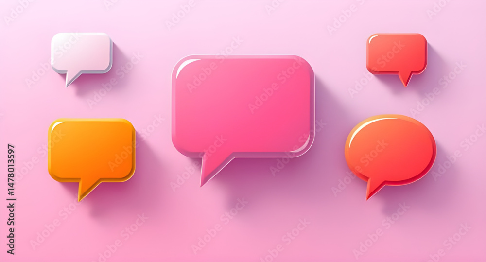 set of speech bubble set of speech bubble