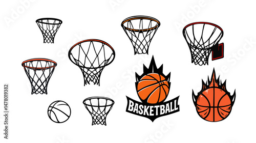 Basketball Hoop Rim Design Sheet