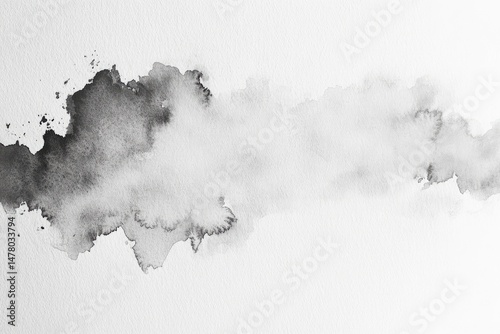 Abstract watercolor wash