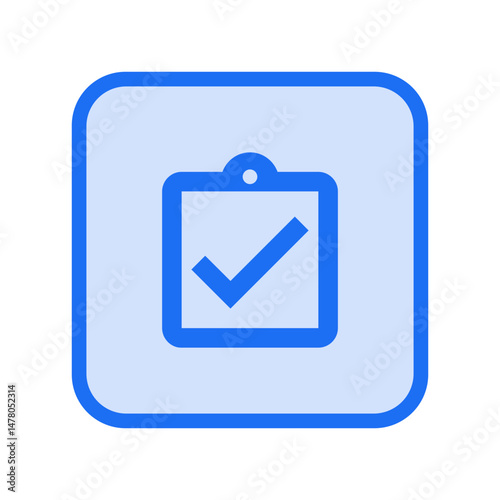 Assignment Turned In Outlined Icon