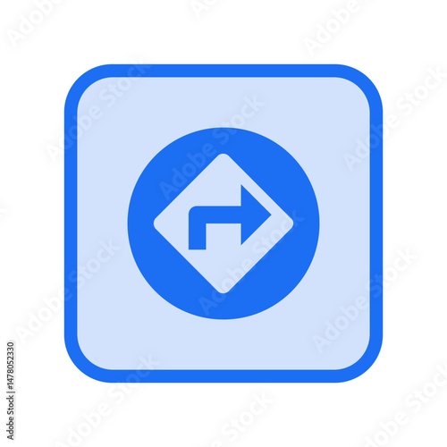 Assistant Direction Filled Icon
