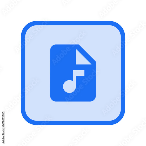 Audio File Filled Icon