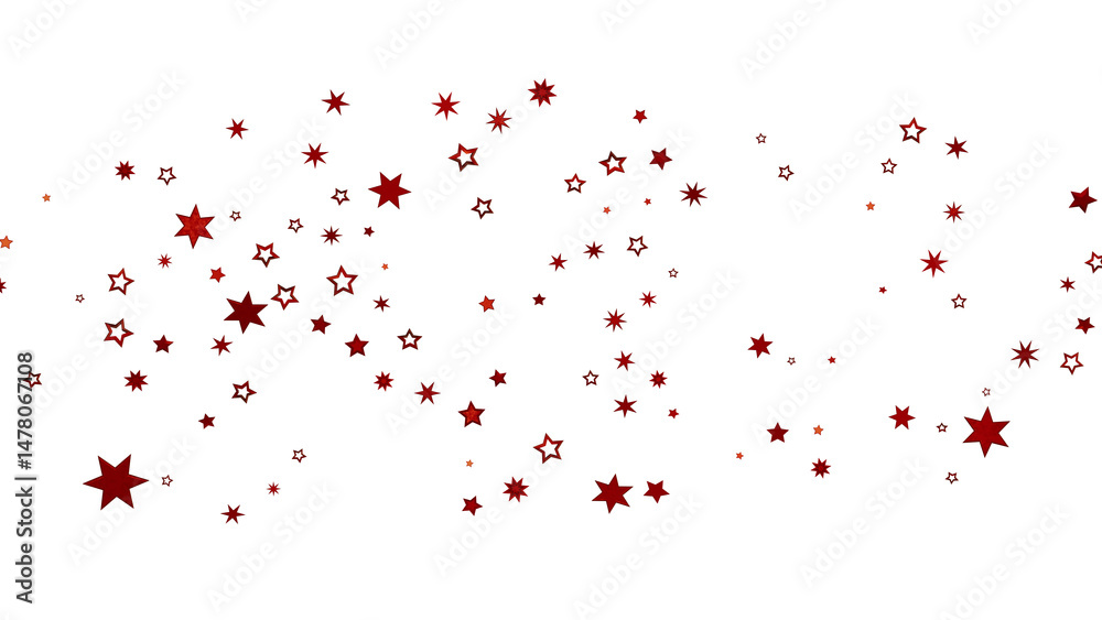 Obraz premium Red Starry Background Texture