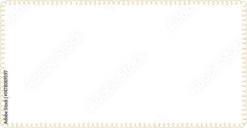 Curly Line Border