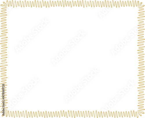ZigZag Wave Border