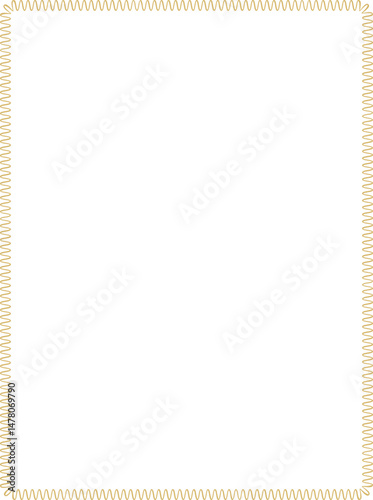 ZigZag Wave Border