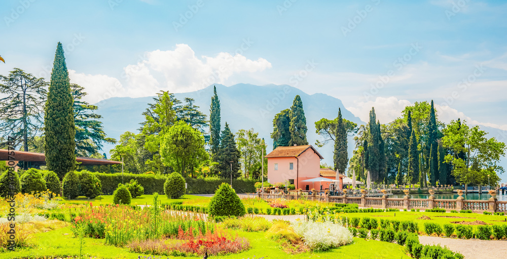 City of Riva del Garda, Lake Garda, Italy. Lago di garda