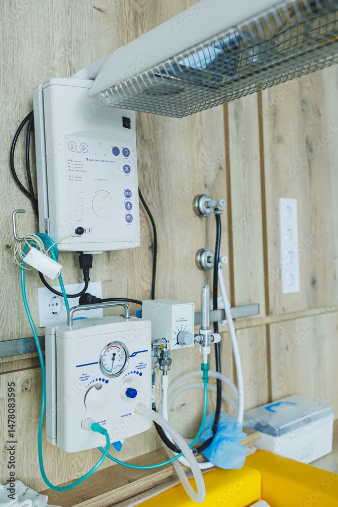 The advanced setup of medical equipment within a healthcare facility is essential for effective patient monitoring and treatment, especially in the context of modern telemedicine practices