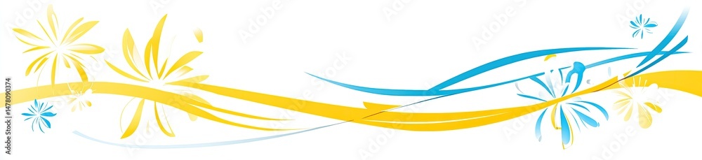 Obraz premium Celebration Waves