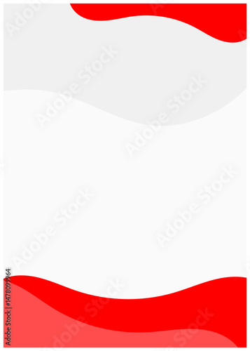 Red Wave Abstract Background Design for Modern Presentations and Branding Projects