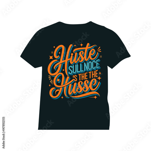 typography t-shirt design vector with editable