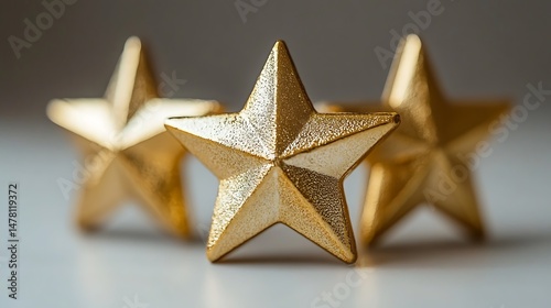 Three golden stars