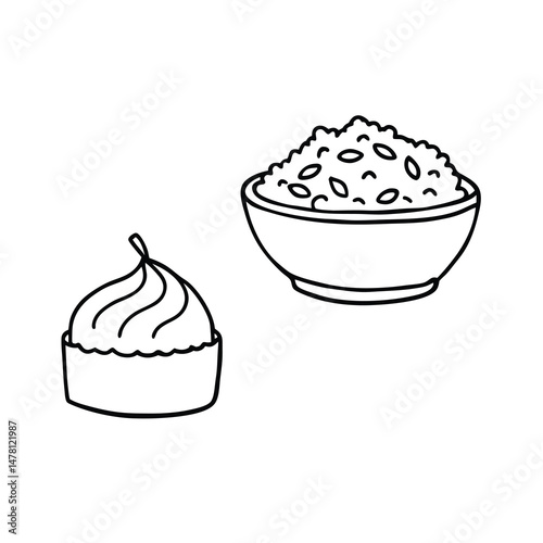 risotto tiramisu outline