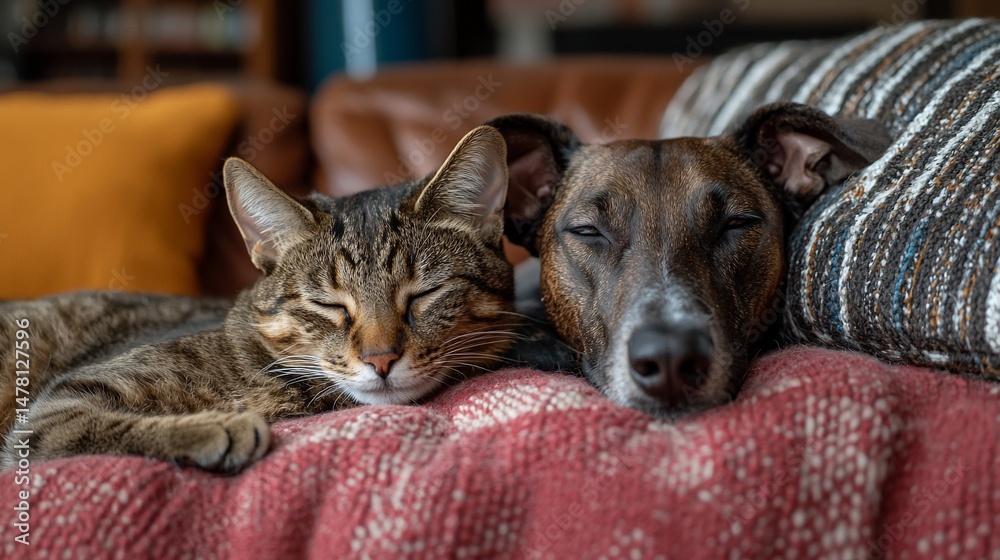 Obraz premium Sleepy Companions