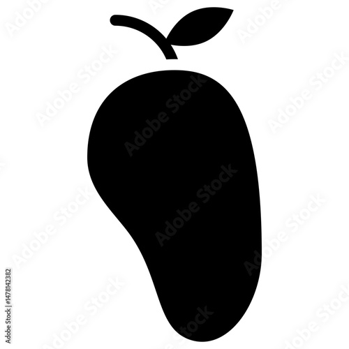 mango solid icon