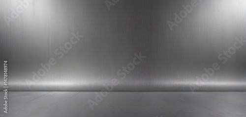 Brushed metal backdrop, industrial plate  Metallic texture, modern decor , pattern, brushed