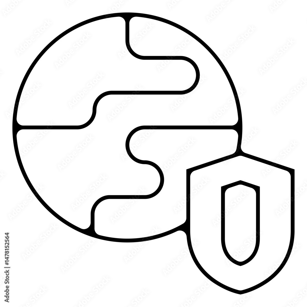 terre planete bouclier Icone pictogramme symbole signe environnement foret arbre nature