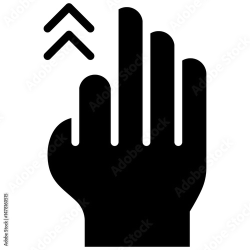 flick solid icon