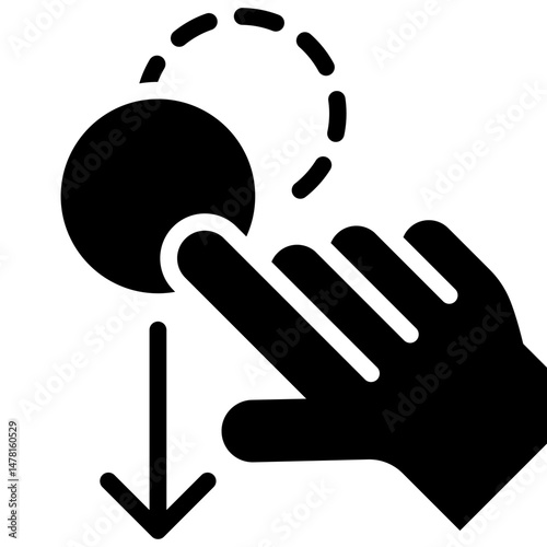 drag solid icon