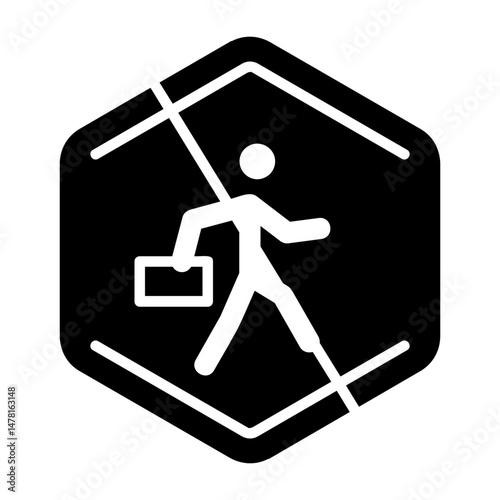 No Soliciting Icon