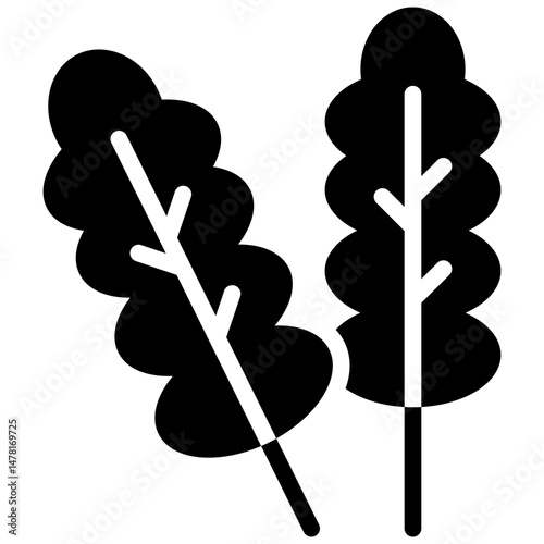 arugula solid icon