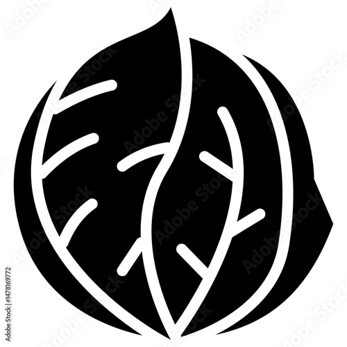 kale solid icon