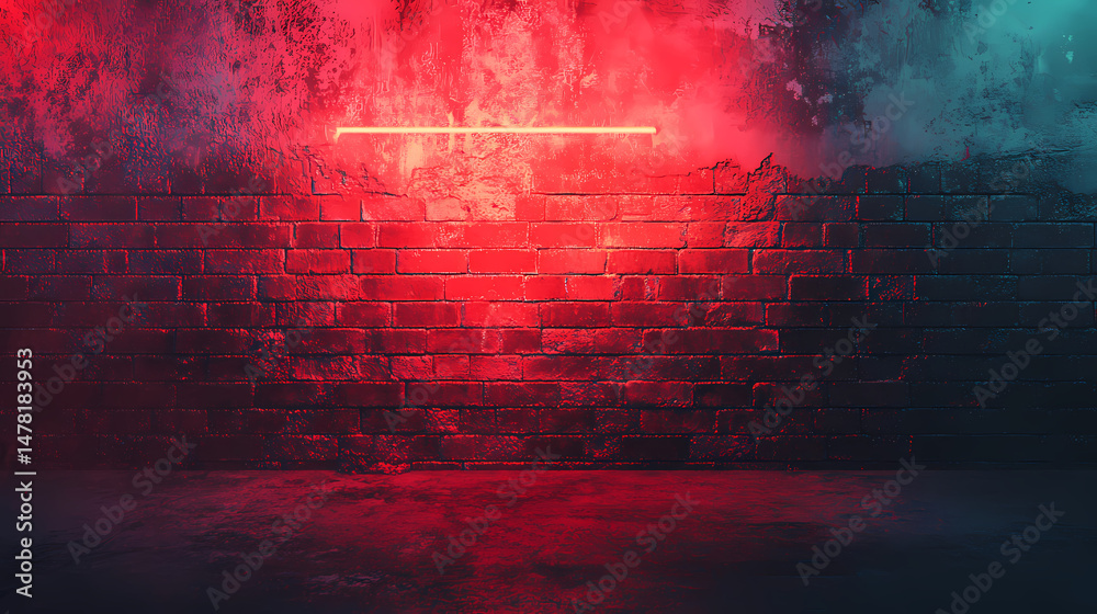 Obraz premium weathered brick wall