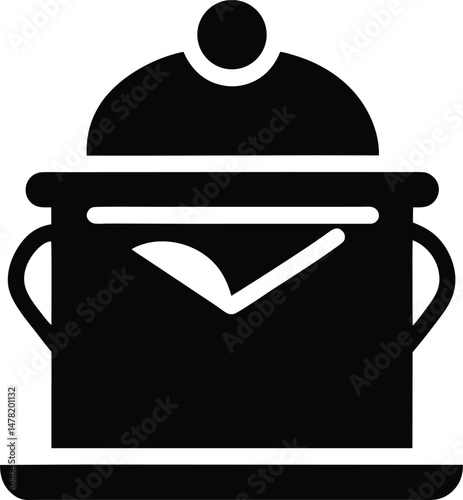 black coffee pot