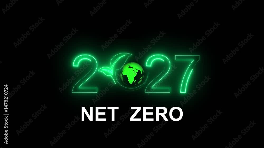 Net zero emissions by 2027 to change climate and net zero greenhouse ...