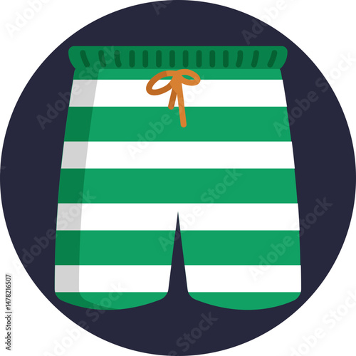One-piece swimsuit designed for recreational or competitive swimming.