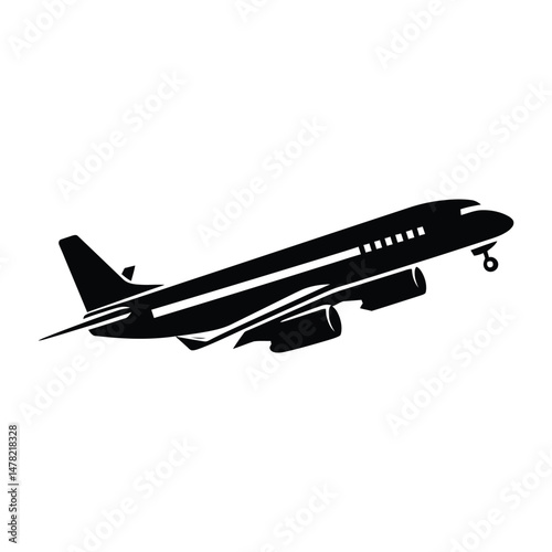 Aircraft Silhouette Clipart