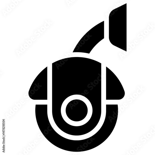 cctv solid icon