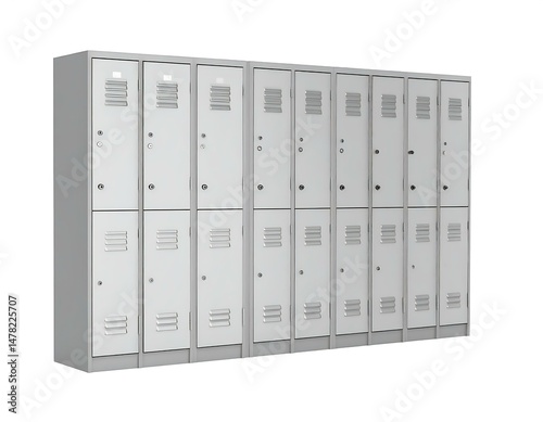 Gray Metal Lockers School, Gym, Office Storage Units