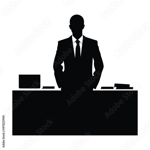Salesperson Clipart Design