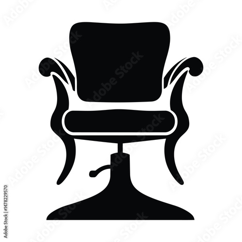 Salon Chair Illustration
