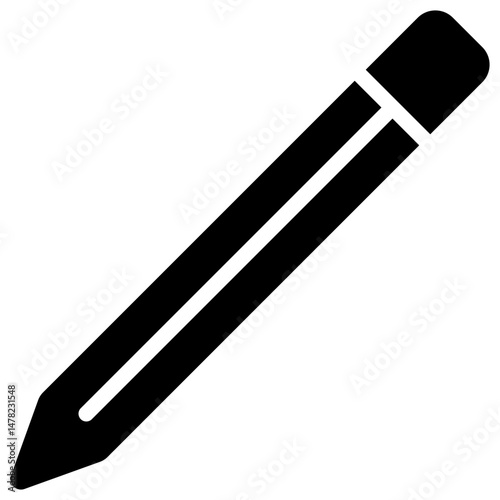pencil solid icon