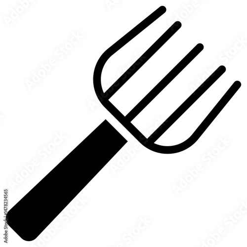 pitchfork solid icon
