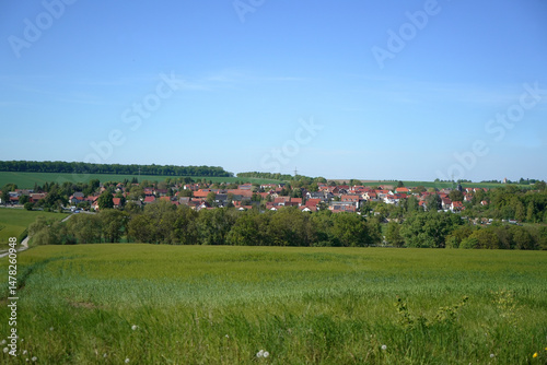 Isserstedt small village, a part of the City of Jena in Thuringia, Germany
