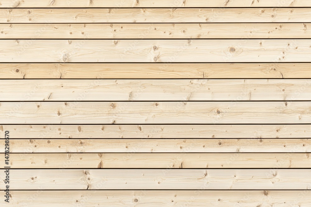 Fototapeta premium Light beige wooden planks