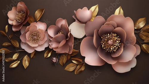 Ornate Romantic Floral Design