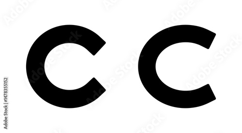 Copyright icon vector. copyright sign and symbol