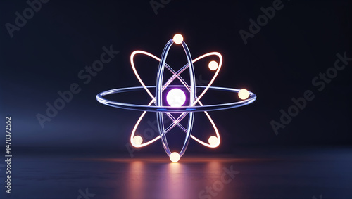 Atomic Structure in Space: A Visual Representation of Quantum Physics