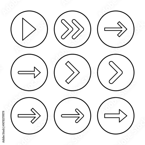 Free Download Arrow icon vector. Arrow symbol. Arrow sign for your web design. - GFXLoad