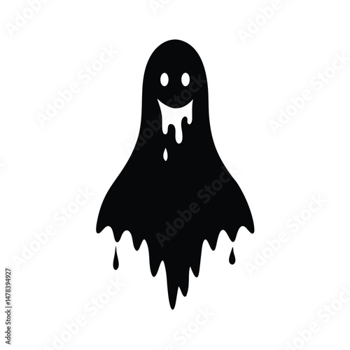 Broken Heart Ghost Cartoon